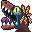 A dinosaur having a migraine